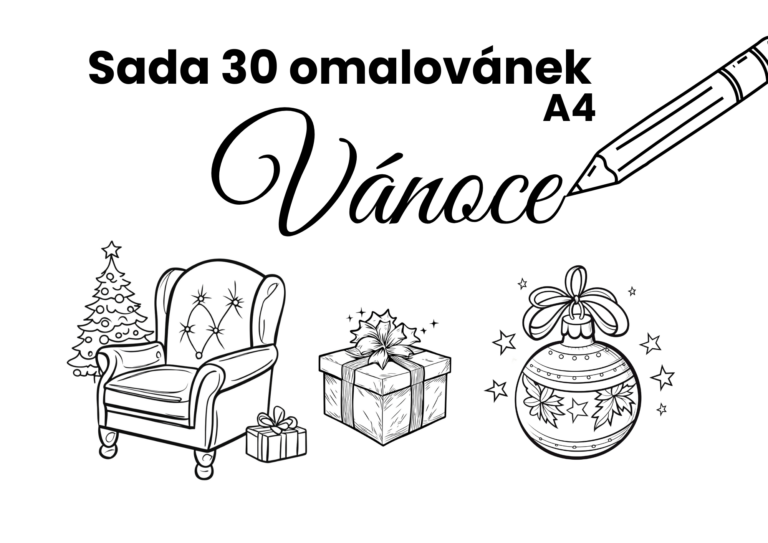 30 karácsonyi színező, amely beragyogja az ünnepeket