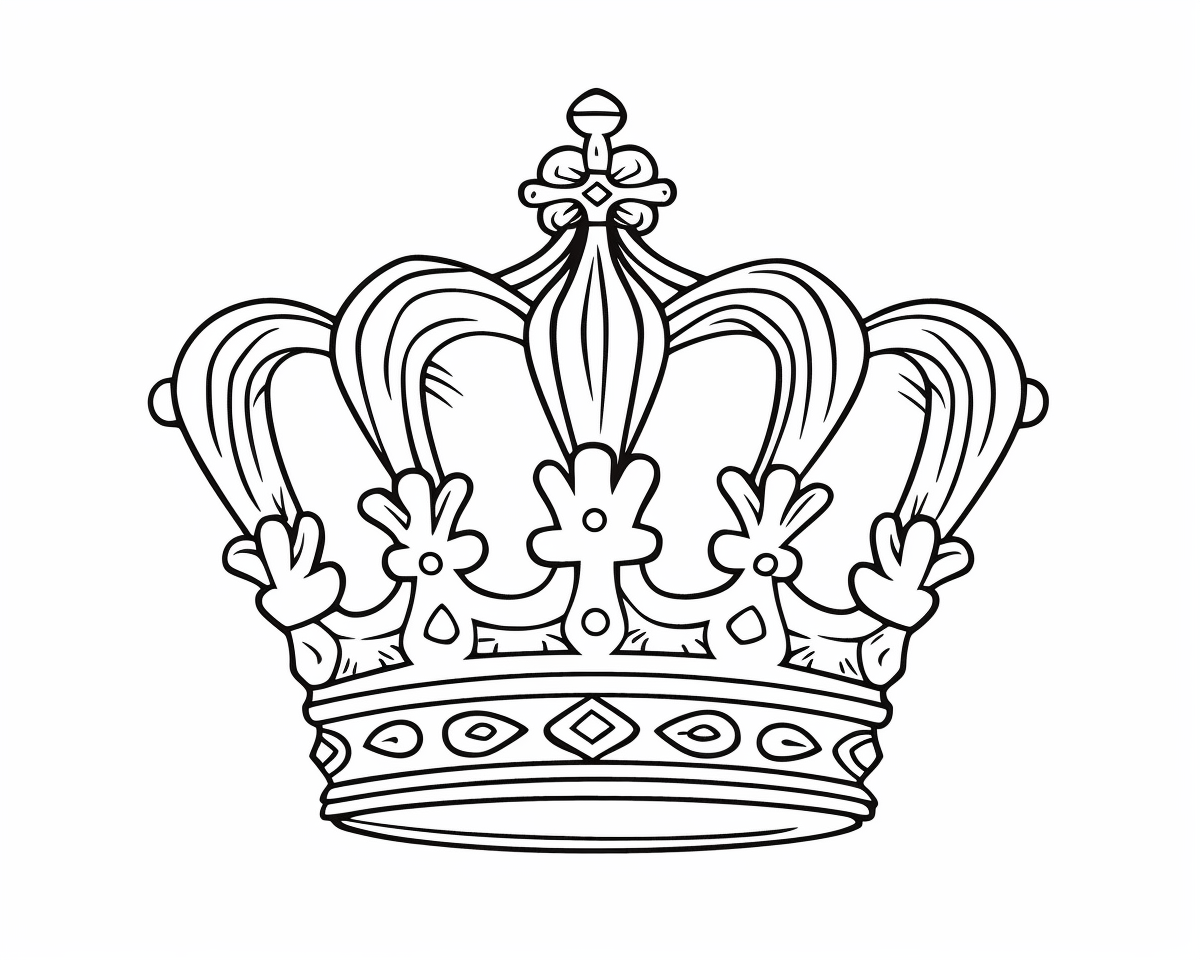 Korona lóherelevelekkel az abroncson